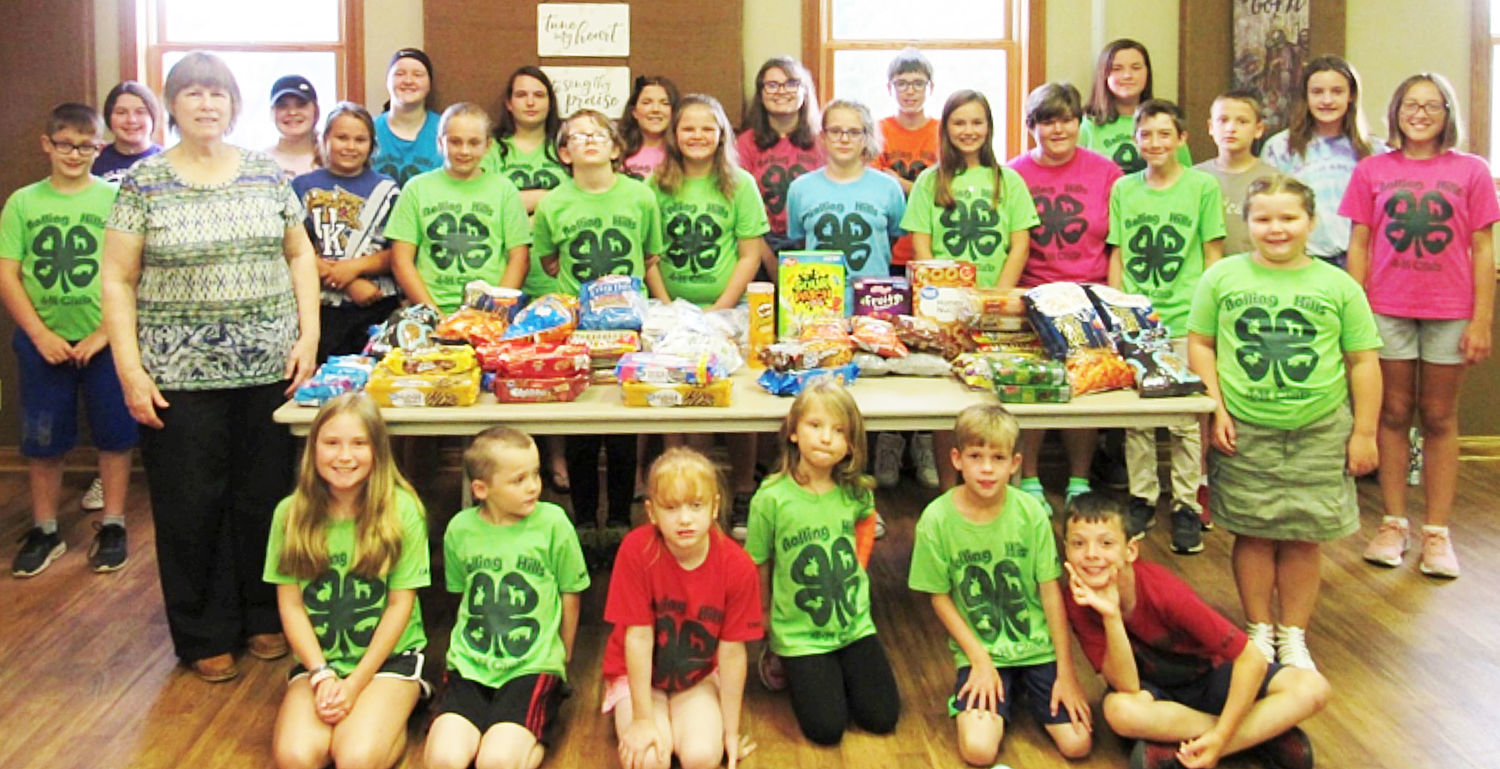 Rolling Hills 4-H Club community service